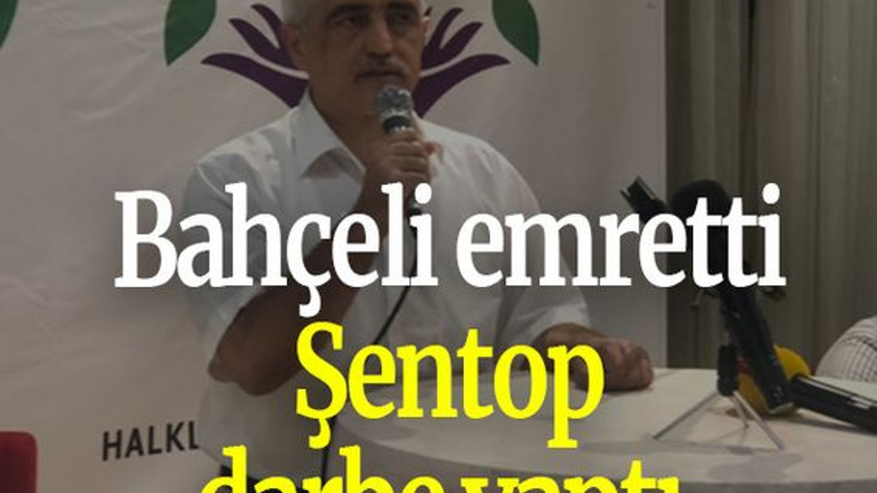 Bahçeli emretti Şentop darbe yaptı